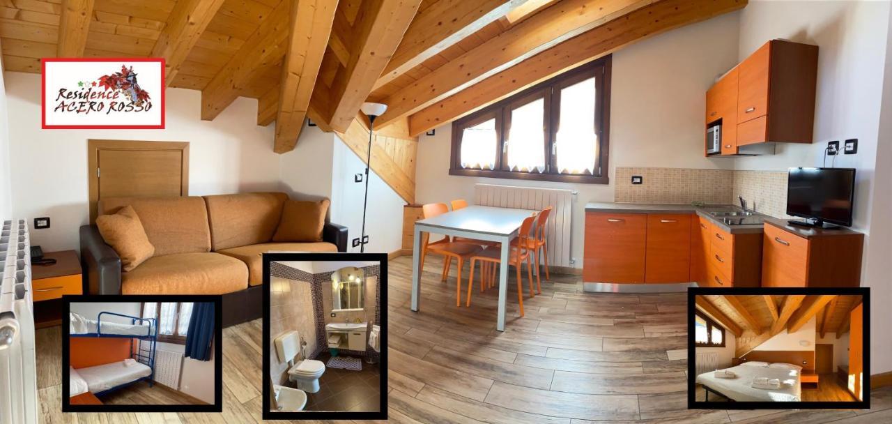 Residence Acero Rosso Ponte Di Legno Bagian luar foto